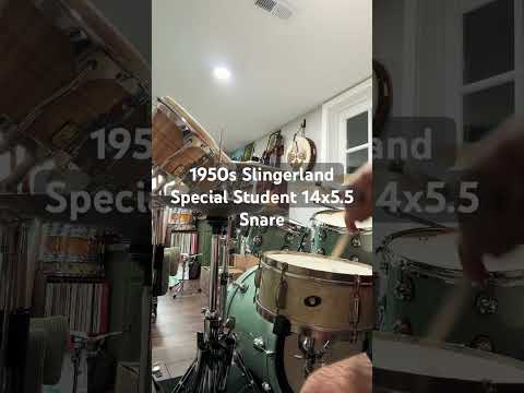 Slingerland Special Student 14x5.5 — 3-Point Strainer, Chicago Badge image 16