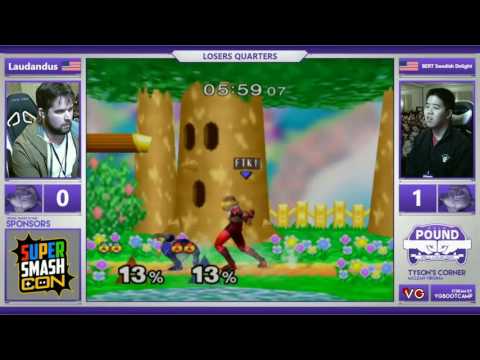 Pound 2016 Top 8 en Español - Laudandus (Sheik) Vs. BERT | Swedish Delight (Sheik) - LQ