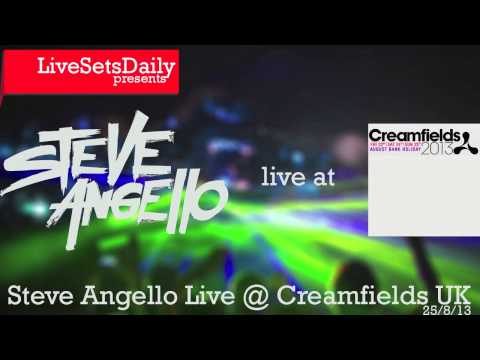 Steve Angello Live @ Creamfields Liverpool 25/8/2013 [HQ]