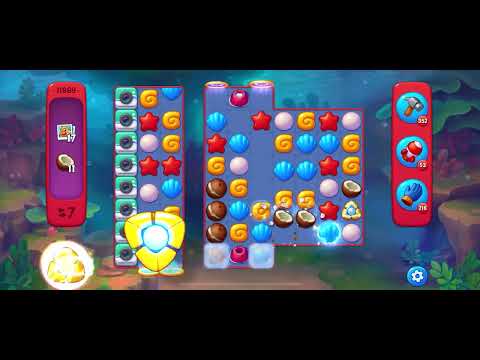 Fishdom Hard level 11969 no boosters フィッシュダム ハード