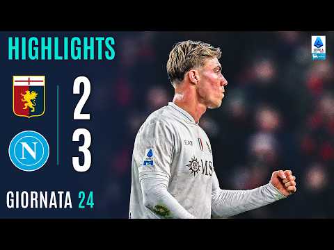 Video highlights della Genoa vs Napoli ( a ) - Giornata 24 - Fantacalcio e fantamedie