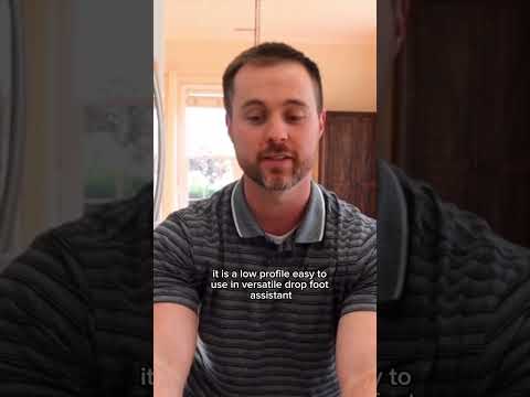 Tenbon AFO Review: Drop foot assist brace 🦶🏼 #dropfoot #physicaltherapy #pt #rehabilitation