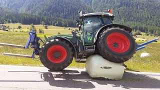 Dangerous Moment Captured On Camera! Tractor Fendt Accident On The Farm! Crazy Tractor Driver 2023