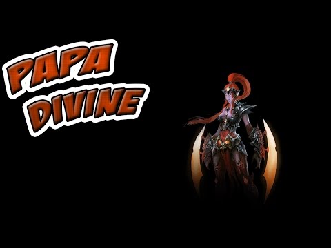 Papa_Divine - HoN 4.0 The Dark Lady Gameplay - Legendary