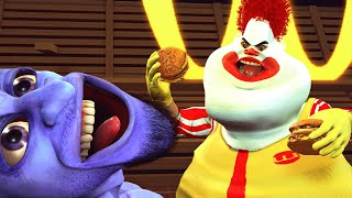 青鬼ｖｓドナルド[マック食べてみると思ったら….]