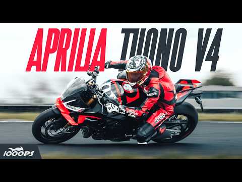 Aprilia Tuono V4 Factory 2025 im Test: Leistungsloch weg? V4 Sound noch da?