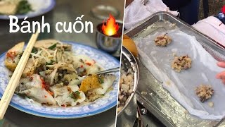 Crazy Yummy Vietnamese Street FoodBanh Cuon Co Tam Restaurant, Saigon Vietnam #FIRE Foodporn 2017