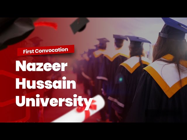 Nazeer Hussian University vidéo #3