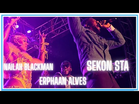 Erphaan Alves x Nailah Blackman x Sekon Sta Performing BRAVE LIVE!!!!!!!!