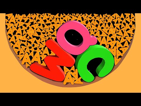 JELLY ALPHABET 2048 - ASMR Gameplay (Merge Word: Letter Puzzle) Replay 03