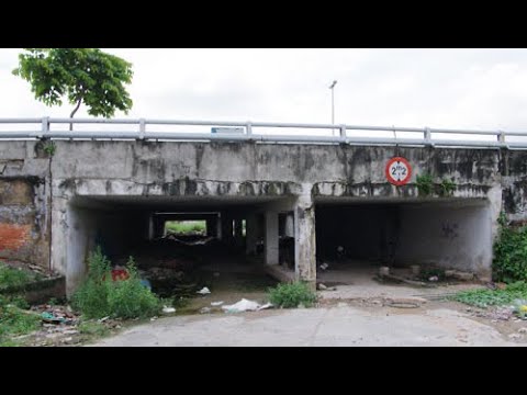 Túnel da ponte Thi Nghe para distorcer Binh Thanh Disrct 1 Vídeo TimeLaspe