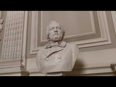 Inner hall of the Old Mariinsky theater in St. Petersburg