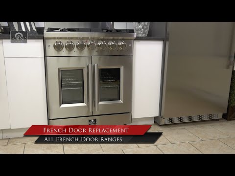 Replacing the French Door for 30" and 36" French Door Models