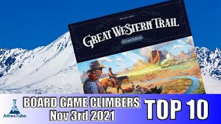 Top 10 Board Game Climbers for Week Ending in November 3rd 2021