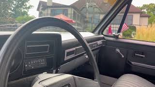 1985 Chevrolet K20 3/4 Ton Pickup Interior Walk Around
