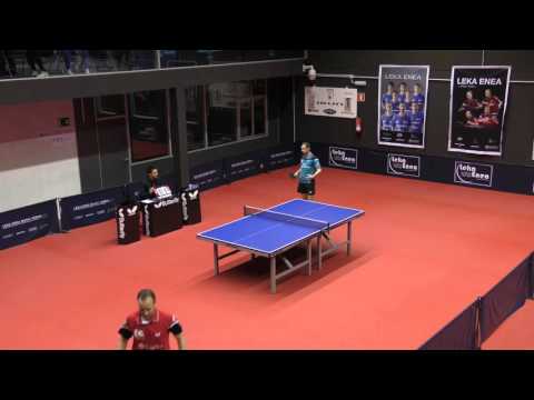 Dorde Borcic - Carlos Machado (Spanish Table Tennis Superdivision 2015/16)
