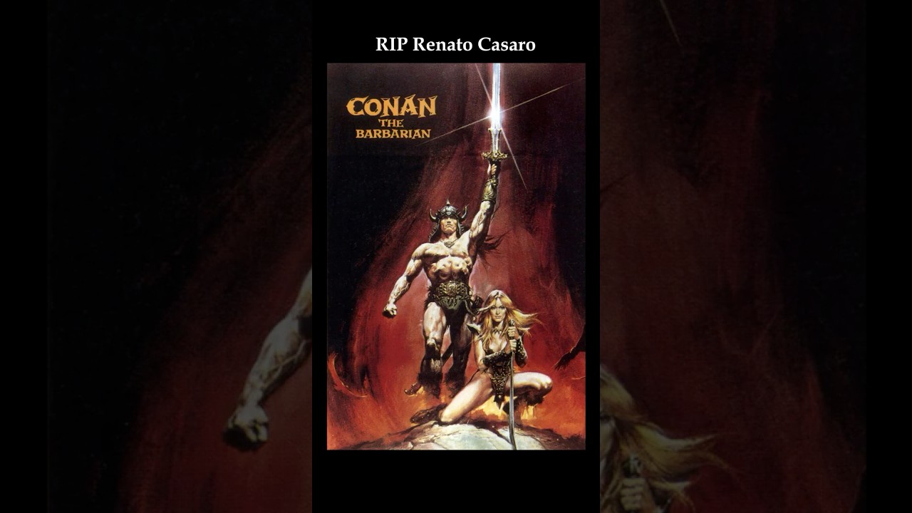 RIP to maestro Renato Casaro--master painter and creator of countless classic movie posters!
