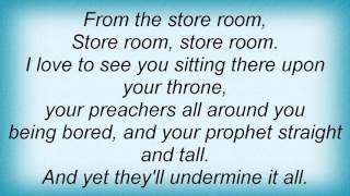 Leonard Cohen - Storeroom Lyrics