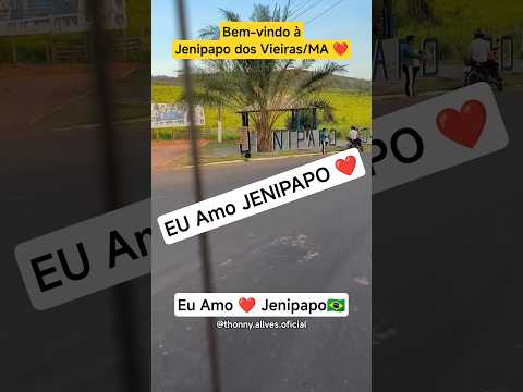 Bem-vindo à Jenipapo dos Vieiras MA ❤️. #thonnyallvesoficial #barradocorda #humor #foryou