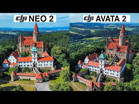 DJI Neo 2 Vs DJI Avata 2 Camera Test Comparison Review | DJI Neo 2