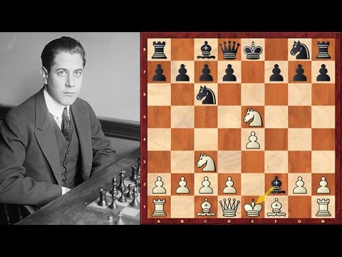 Capablanca's Quickest Victory (9 moves)!