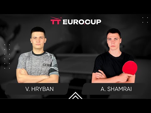 12:25 Vadym Hryban - Andrii Shamrai 01.02.2024 TT Euro.Cup Ukraine Star.TABLE 4