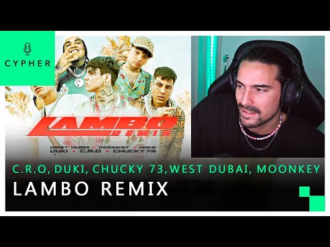 REACCIÓN a LAMBO Remix - C.R.O, Duki, Chucky 73, We$t Dubai, Moonkey (OFFICIAL VIDEO)