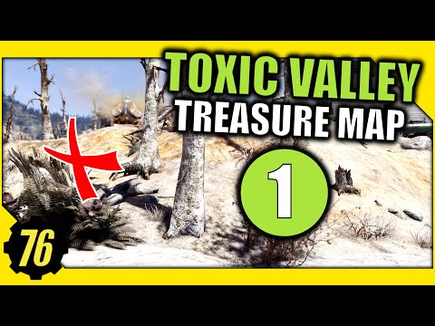 Fallout 76 Treasure Map Location 1 Toxic Valley