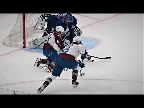 Nazem Kadri Makes it A One Goal Game In The Second Period