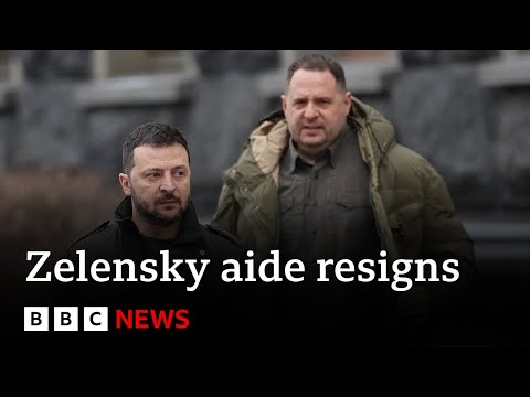 President Zelensky's chief of staff resigns after raid on his home | BBC News