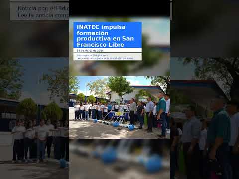 INATEC impulsa formación productiva en San Francisco Libre
