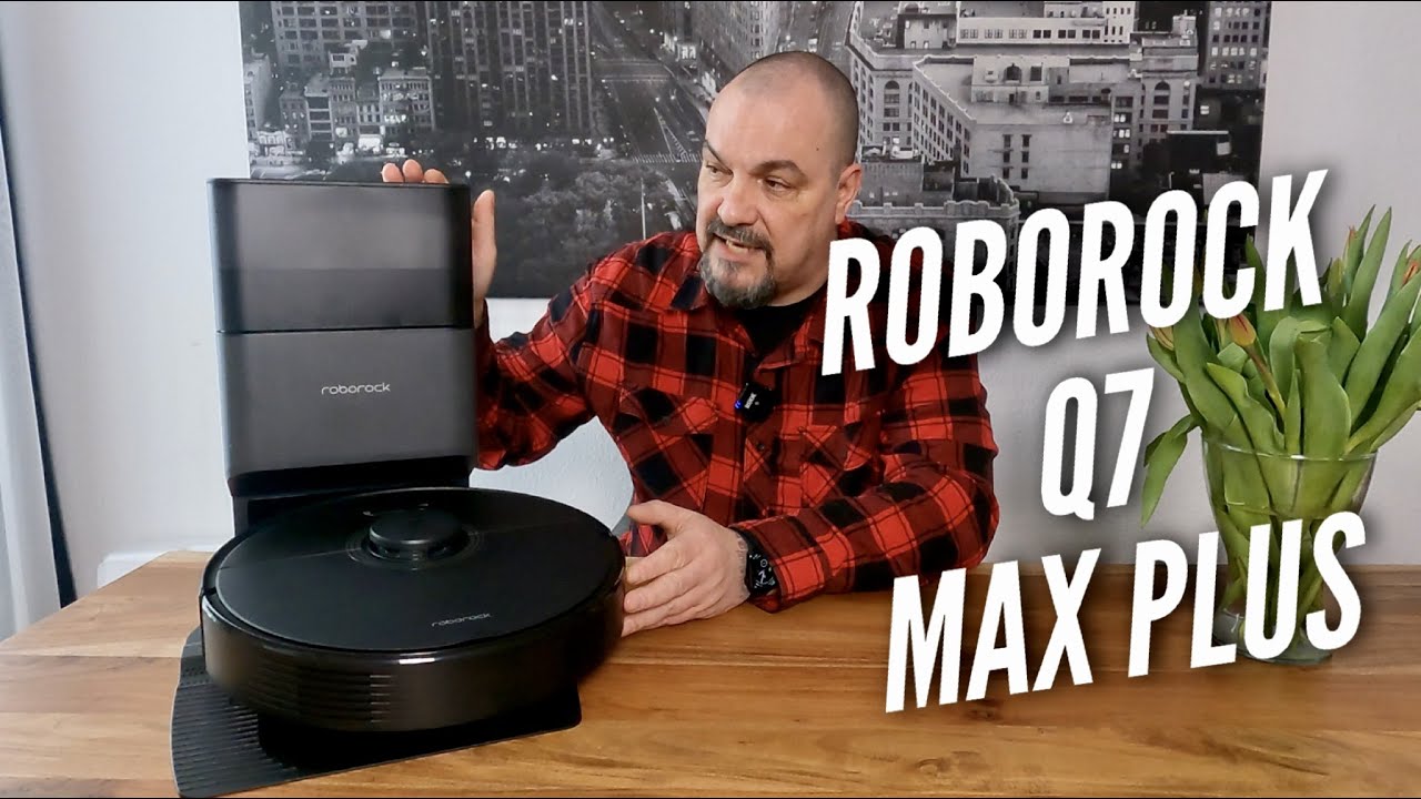 Робот-пылесос Roborock Q7 Max Plus, чёрный Уценка 58391