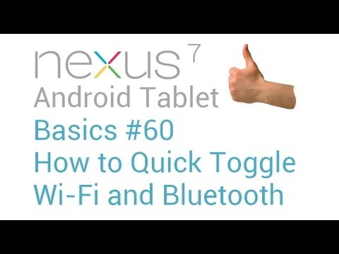 Google Nexus 7 Tips and Tricks #60: How to Quick T