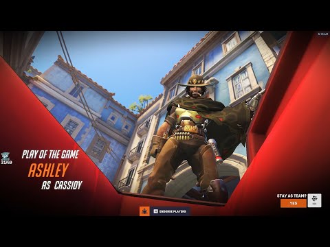 POTG! THIS IS HOW THE BEST CASSIDY LOOKS LIKE - IDDQD CASSIDY GAMEPLAY OVERWATCH 2 SEASON 3