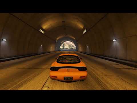Mazda RX7 (Annis ZR350) Driving In a Tunnel #gta5