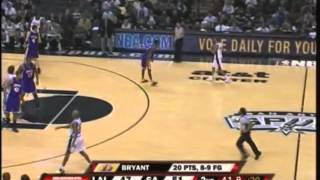 Kobe Bryant: Punishing San Antonio (part 9)