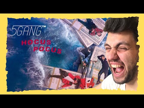 REACTIONEZ LA 5GANG- HOCUS POCUS (Official Video)