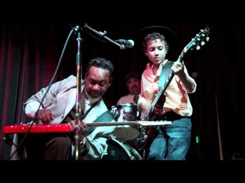 10 year old Brandon Niederauer in New Orleans