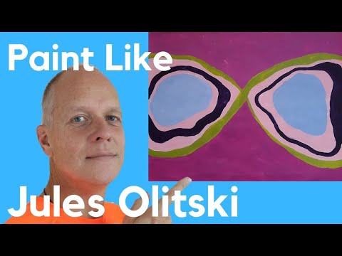 Paint like Jules Olitski – Do not go for perfect