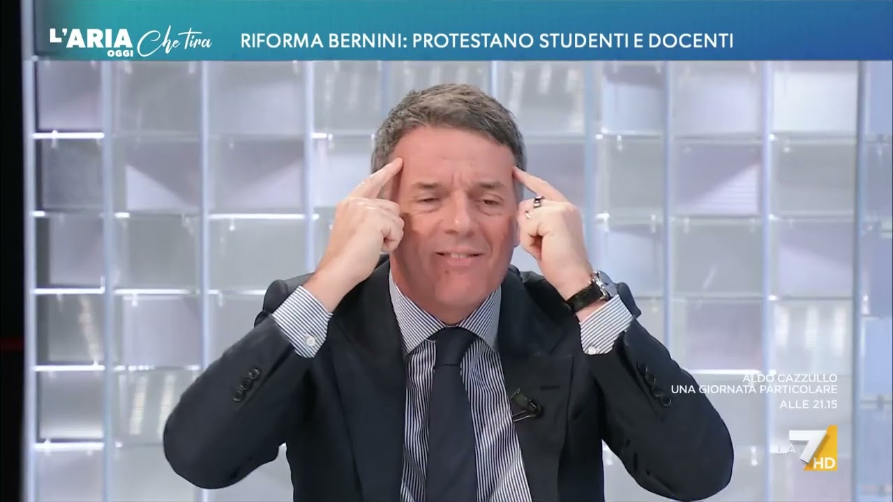 Medicina, Matteo Renzi: "Bernini ha fatto una gaffe clamorosa, pensava di emulare Berlusconi ma ...