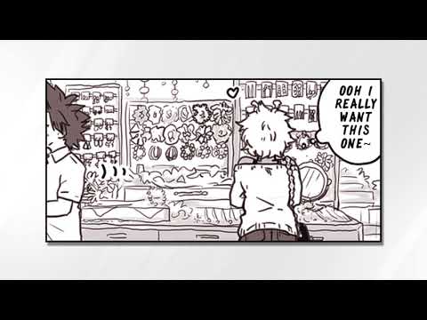 Eijiro Kirishima x Mina Ashido Mini Doujinshi - Naturally Holding Hands (Kirimina)