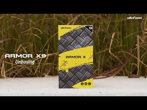 Ulefone Armor X9 Rugged Phone Unboxing video