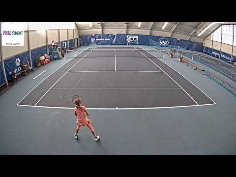 Alena Kovačková vs. Valerie Huťková - 4.2.19 - semifinále dvouhry - HMČR Sparta Praha - ml. žákyně