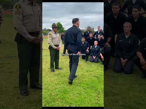 Day One of U.S. Police Academy Training | San Diego Regional Public Safeguard Training Institute