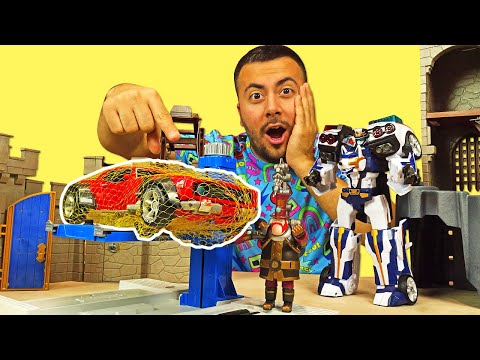 Araba oyunları! LEON ROVER ve MONSTER TRUCK oyuncak arabalar! Okan Abi - ÖZEL bölümler