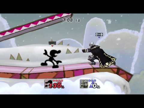 Mr. Game and Watch(Charmie) vs Ganondorf(Prawny)