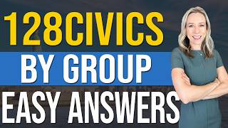 U.S. Citizenship Official USCIS 128 Civics Questions 2025 version BY GROUP v9 #citizenshipwithjackie