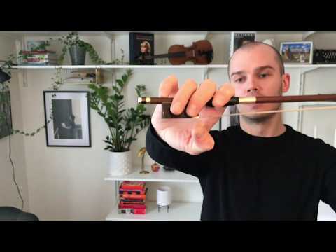 Hur vi håller fiol och stråke