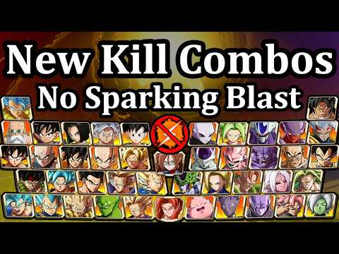 All 44 Characters (NO SPARK) Solo ToD Combos - DBFZ