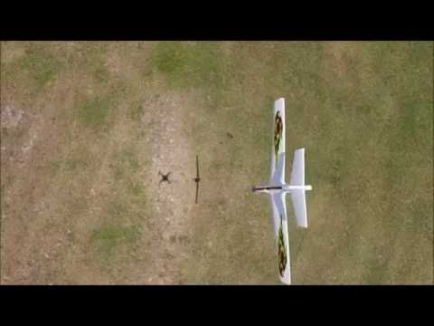 Dropping a glider plane from my drone